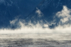 Traunkirchen in the Mist